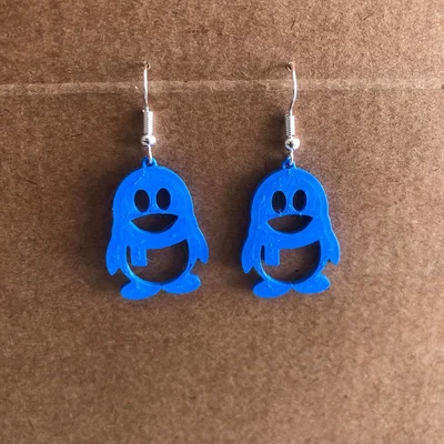 Bông tai chim cánh cụt (EARRING PENGUIN PINGUINO)