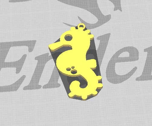 Bông tai Cá ngựa (Earring Seahorse) - Image 2