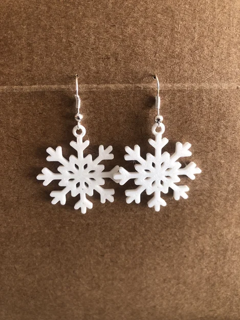Bông tai bông tuyết (EARRING SNOWFLAKES COPO DE NIEVE) - Image 1