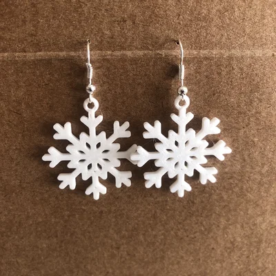 Bông tai bông tuyết (EARRING SNOWFLAKES COPO DE NIEVE)
