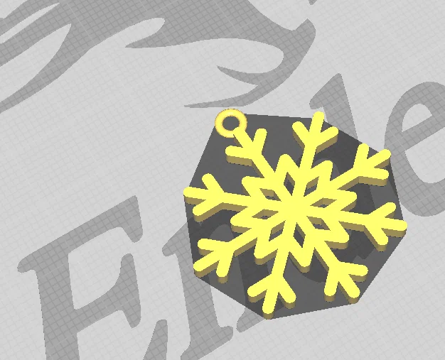 Bông tai bông tuyết (EARRING SNOWFLAKES COPO DE NIEVE) - Image 2