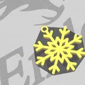 Bông tai bông tuyết (EARRING SNOWFLAKES COPO DE NIEVE) - Thumbnail 2
