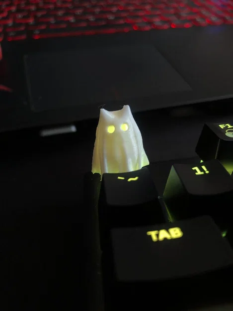 Keycap Mèo Ma Nhỏ (Keycap Cat ghost tiny) - Image 4