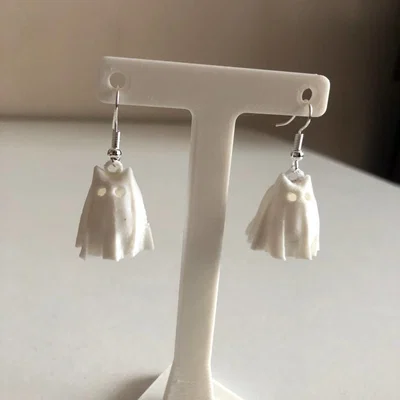 Bông tai Cat Ghost tí hon (Earrings tiny Cat Ghost)