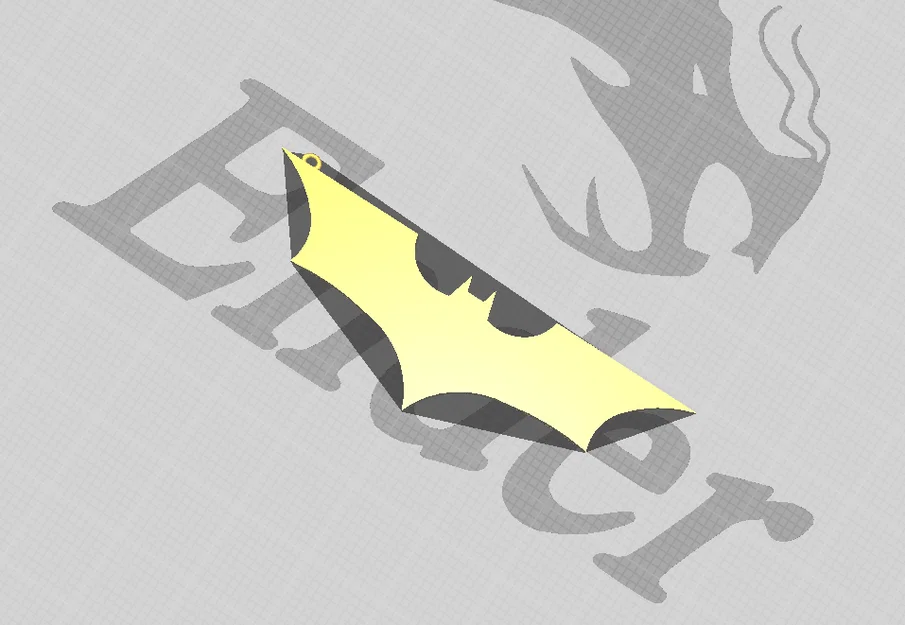 Mặt Dây Bông Tai Batman (Earring Pendant Batman) - Image 2