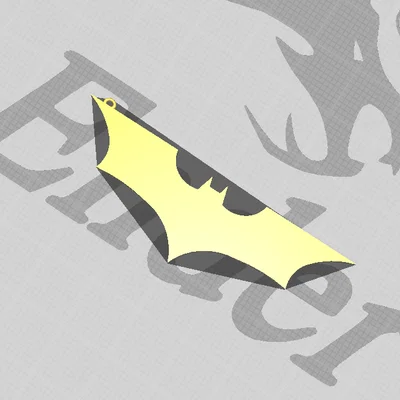 Mặt Dây Bông Tai Batman (Earring Pendant Batman)