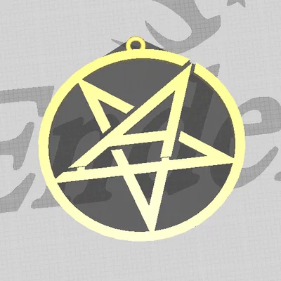 Bông tai mặt dây chuyền Anthrax (ban nhạc rock/metal)