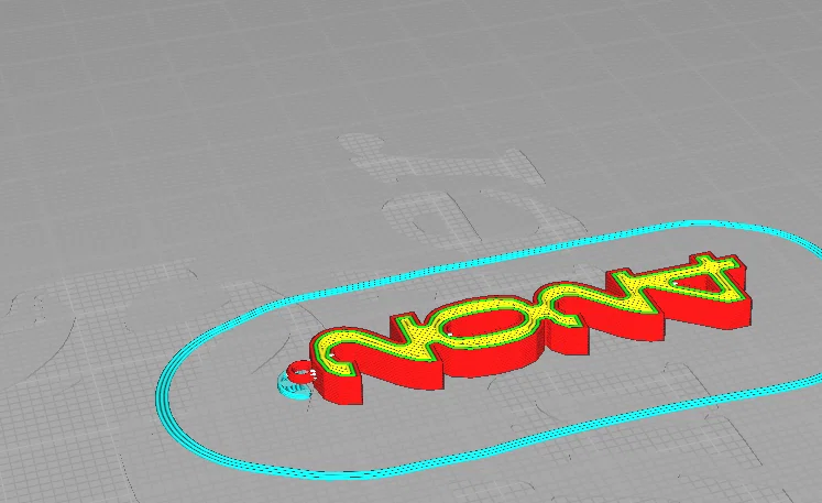 Mặt treo bông tai Năm Mới 2024 - Image 3