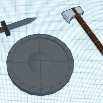 Bộ sưu tập vũ khí cận chiến cho Dummy 13 (Melee Weapon Pack #3)