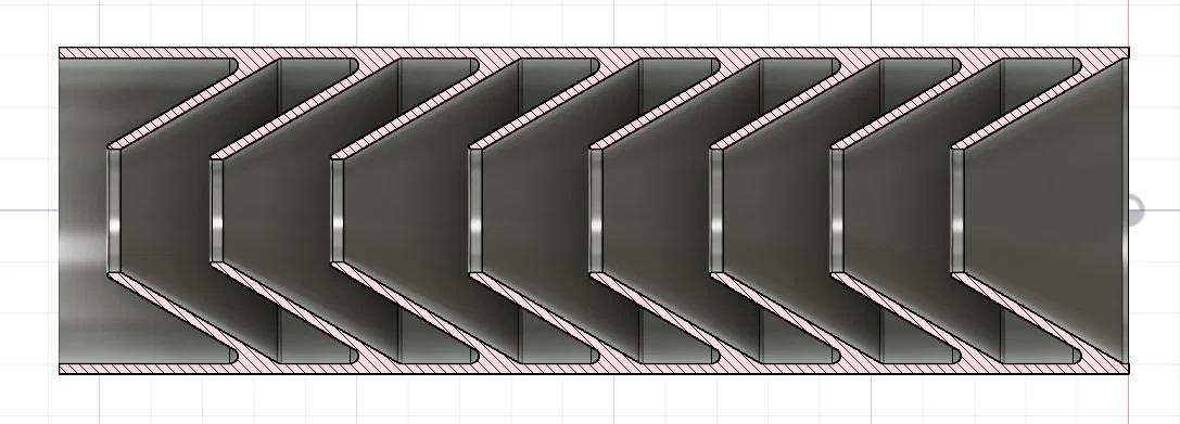 Lõi insert suppressor airsoft cho Avengers QD Mock Suppressor - Image 1