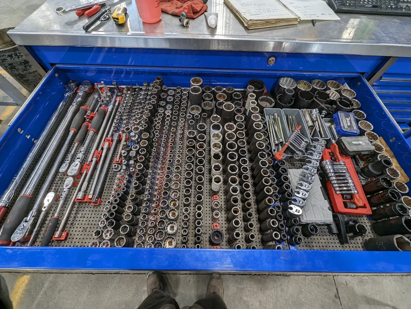 Bộ Giá Đỡ Tool Grid Holders - Image 1
