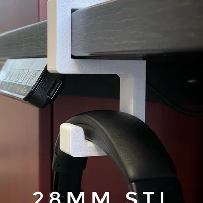 Móc Treo Dưới Bàn (Under-Desk Hook)