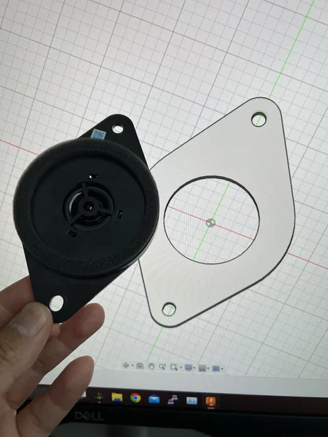 Ngàm gắn tweeter góc taplo Subaru Outback 2021+ (Dash Corner Tweeter Mounting Bracket) - Image 3