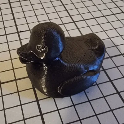 Mô hình chú vịt cao su (Rubber duck) 3D đáng yêu để bàn