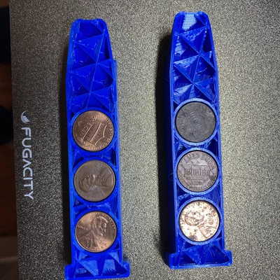 Mô hình băng đạn Glock giả có ngăn chứa xu tạo trọng lượng