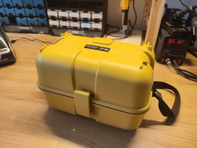 AT-B3 cyberdeck – Cyberdeck trong vali Topcon AT-B3 - Image 5