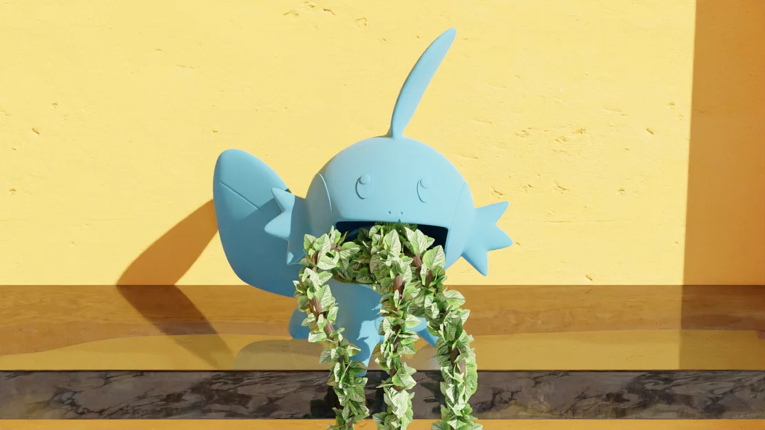 Mudkip - Chậu trồng cây Pokemon - Image 1