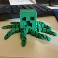 Mô hình Bạch tuộc Creeper (Creeper Octopus) in 3D độc đáo - Thumbnail 1