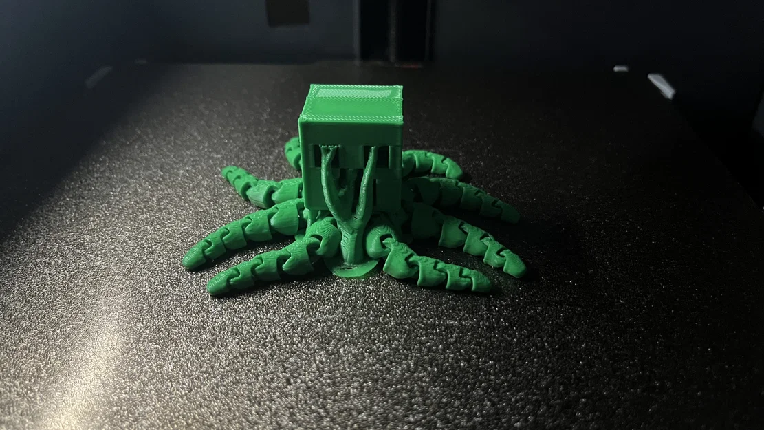 Mô hình Bạch tuộc Creeper (Creeper Octopus) in 3D độc đáo - Image 3