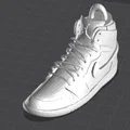 Móc khóa giày Jordan 1 - Phụ kiện 3D cực chất cho dân chơi sneaker - Thumbnail 1