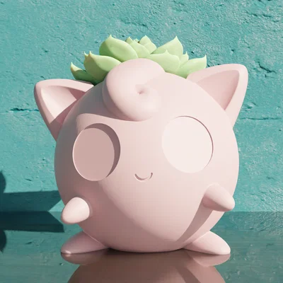 Jigglypuff - Chậu trồng cây Pokemon