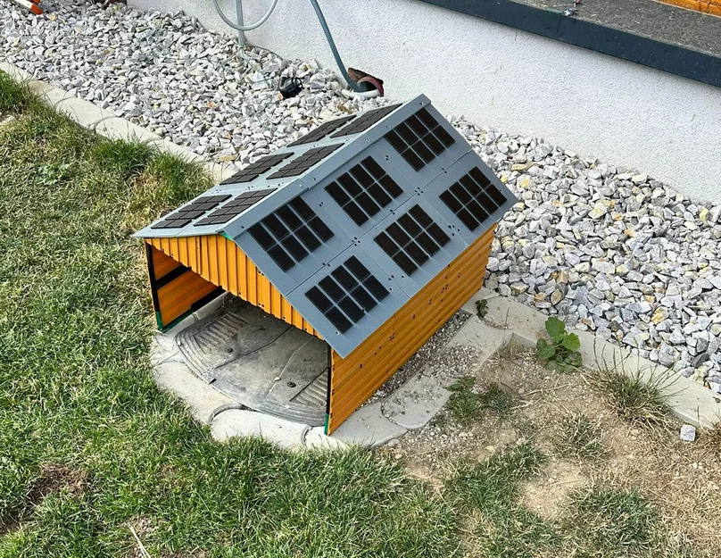 Garage cho robot cắt cỏ (Rasenmäher Roboter Garage) - Image 1