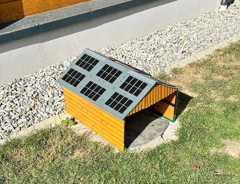 Garage cho robot cắt cỏ (Rasenmäher Roboter Garage) - Image 2