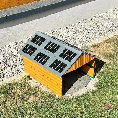 Garage cho robot cắt cỏ (Rasenmäher Roboter Garage)