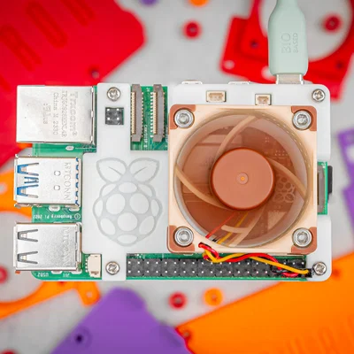Case Raspberry Pi 5 ICECASE SLIM Pi5 (kèm quạt Noctua 4010 5V)