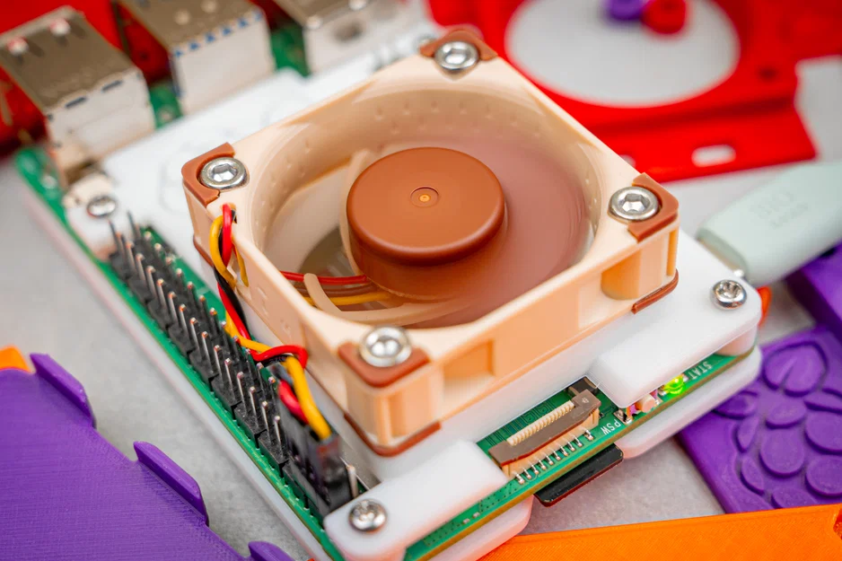 Case Raspberry Pi 5 ICECASE SLIM Pi5 (kèm quạt Noctua 4010 5V) - Image 5