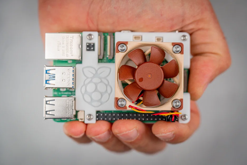 Case Raspberry Pi 5 ICECASE SLIM Pi5 (kèm quạt Noctua 4010 5V) - Image 13