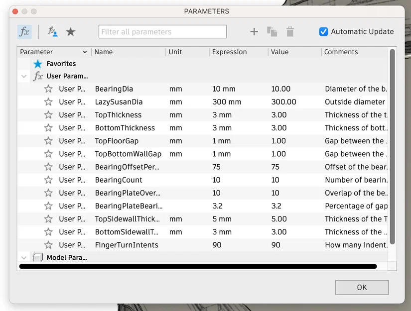Lazy Susan - Fully Parametric (Bản tham số hoá đầy đủ) - Image 9