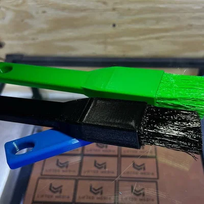 Chổi in 3D hoàn toàn (Fully 3D Printed Brush)