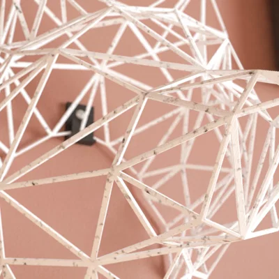 Đầu Sói 3D Polygon (Treo Tường)