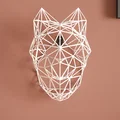 Đầu Sói 3D Polygon (Treo Tường) - Thumbnail 3