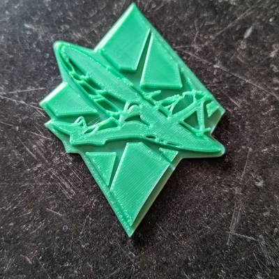 Mô hình logo War Thunder trang trí 3D cho fan hâm mộ