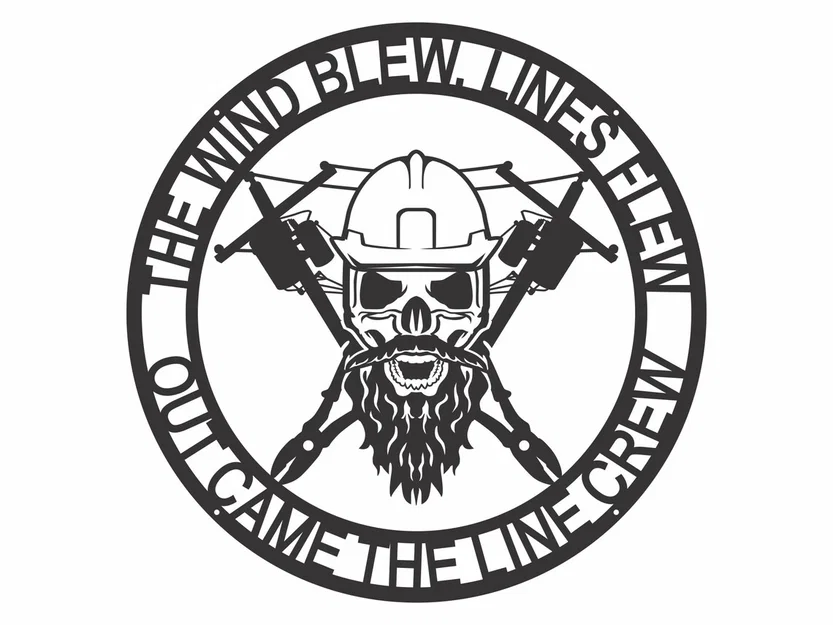 Linesman Wall Art – Tranh treo tường - Image 1