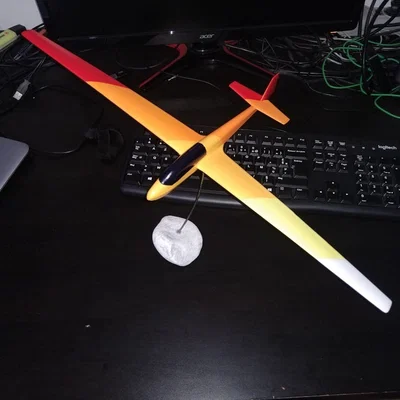 ASK13 – Mô hình tàu lượn huấn luyện (static model) để in 3D