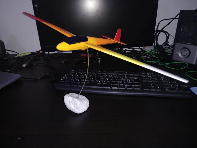 ASK13 – Mô hình tàu lượn huấn luyện (static model) để in 3D - Image 2