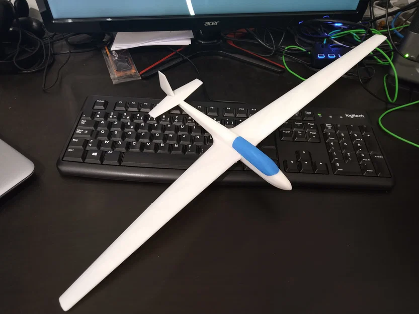 ASK13 – Mô hình tàu lượn huấn luyện (static model) để in 3D - Image 3