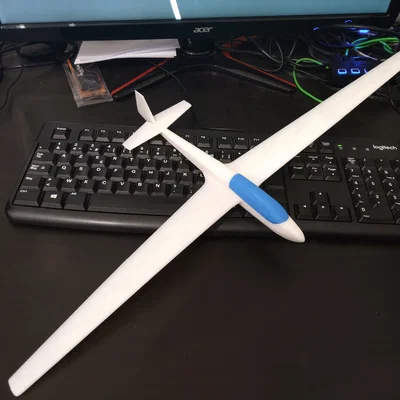 ASK13 – Mô hình tàu lượn huấn luyện (static model) để in 3D