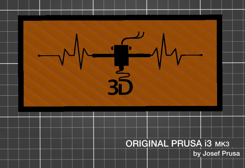 Mô hình trang trí 3D Hlava - Lấy cảm hứng từ Prusa i3 MK3 - Image 2