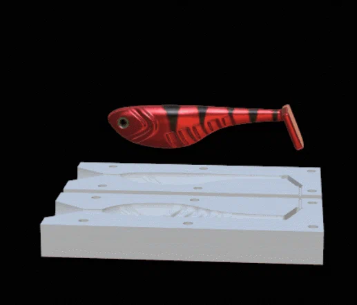 Khuôn Đúc Mồi Giả Câu Cá 12cm (Fishing Lure Mold) - Tự Làm Tại Nhà - Image 1