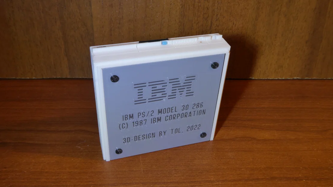 IBM PS/2 Model 30 286 (tỉ lệ 1:4, có hộp đựng đồ nhỏ) - Image 16