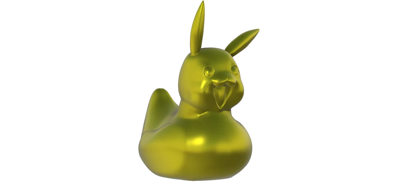 Mô hình Pikachu Jeep Duck đáng yêu dành cho người hâm mộ Pokemon - Image 1