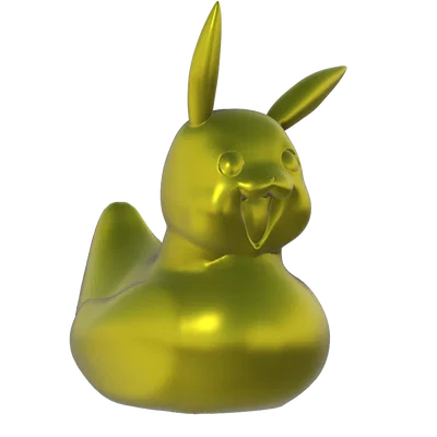 Mô hình Pikachu Jeep Duck đáng yêu dành cho người hâm mộ Pokemon