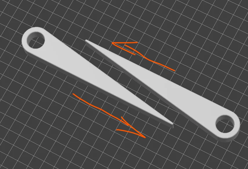 Dụng cụ reset piston cùm thắng dầu xe đạp (hydraulic caliper reset tool) - Image 1