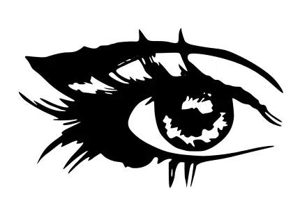 Mẫu trang trí tường hình đôi mắt ấn tượng cho không gian sống - Image 1