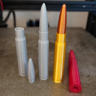 Bản replica và snap cap đạn 7.92x57mm Mauser