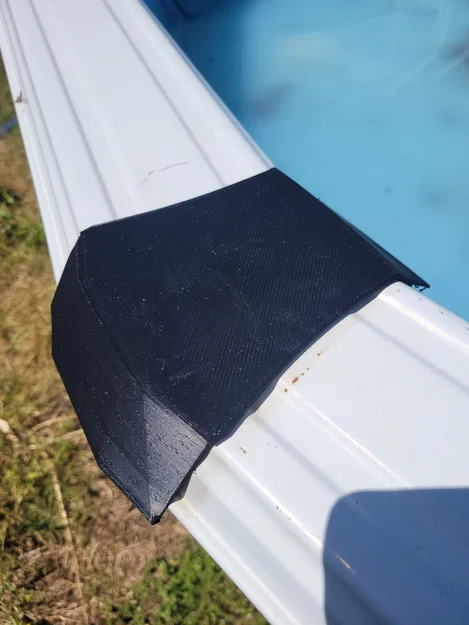 Nắp đậy thành hồ bơi (Pool top cap) in 3D bền bỉ, dễ thay thế - Image 1